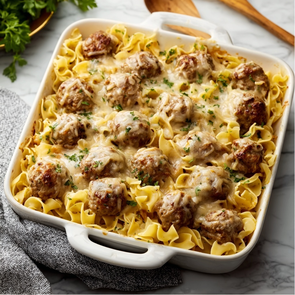 Swedish Meatball Pasta Recipe - Recipe Image