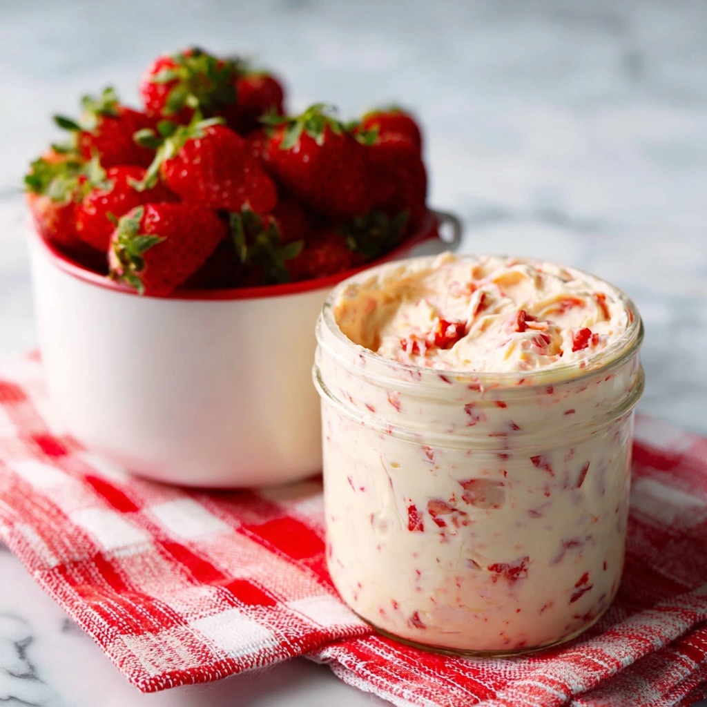 Whipped Strawberry Butter Recipe - Recipe Image