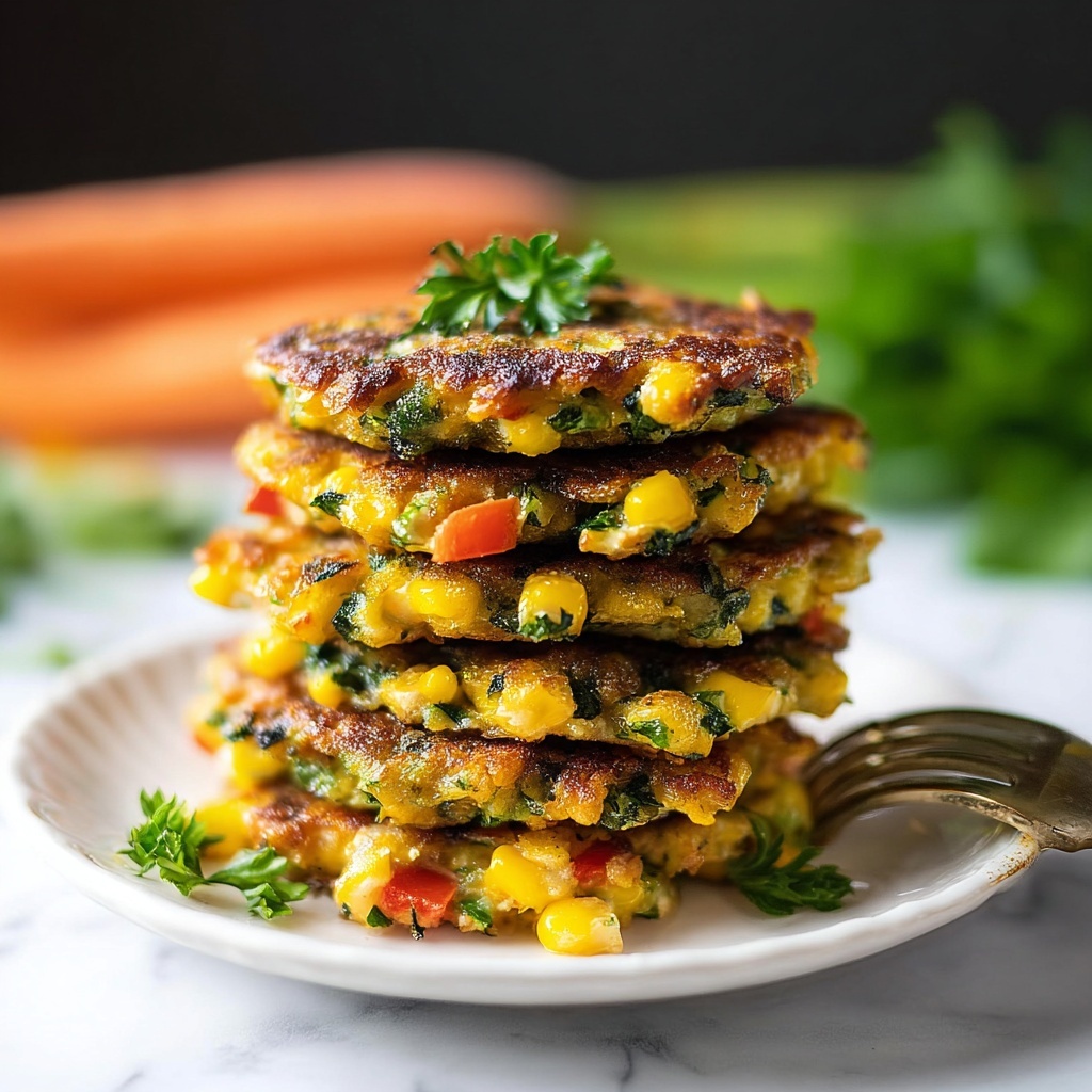 Vegetable Fritters: The Ultimate Guide to Crispy, Delicious Fritters Recipe - Recipe Image