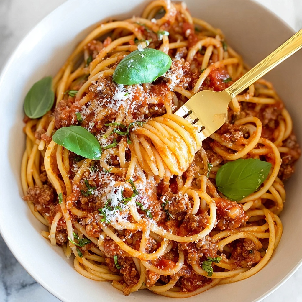 Turkey Bolognese with Parmesan and Basil Recipe - Recipe Image