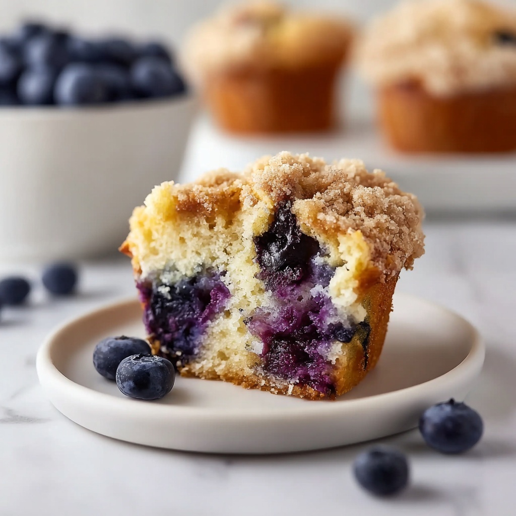 Blueberry Cream Cheese Muffins Recipe - Recipe Image