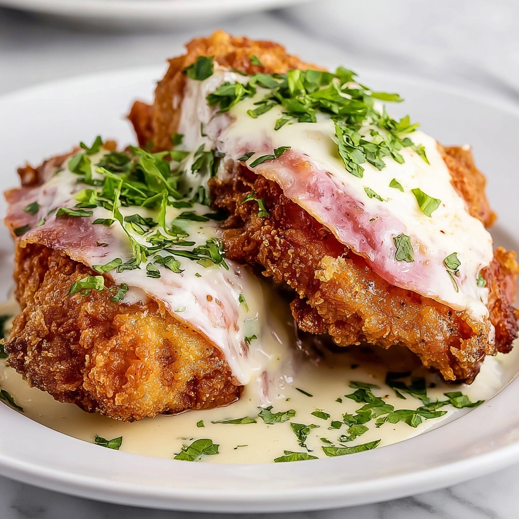Skillet Chicken Cordon Bleu Recipe - Recipe Image