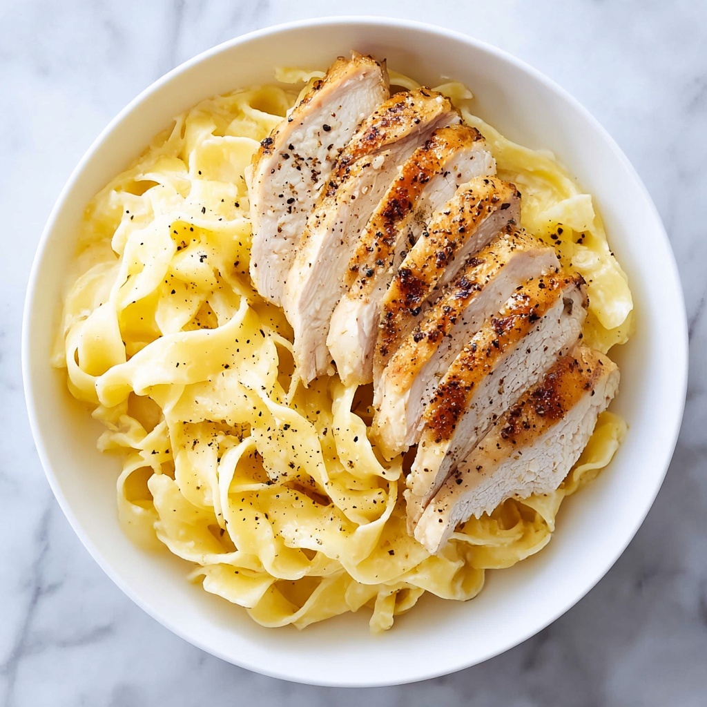 Easy Chicken Alfredo Recipe - Recipe Image