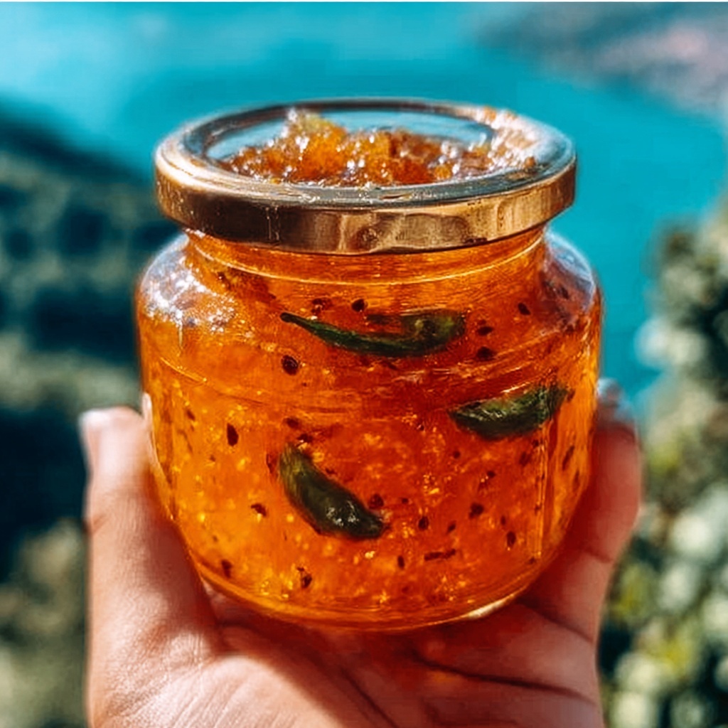 Peach Jalapeño Jam – A Sweet and Spicy Delight Recipe - Recipe Image