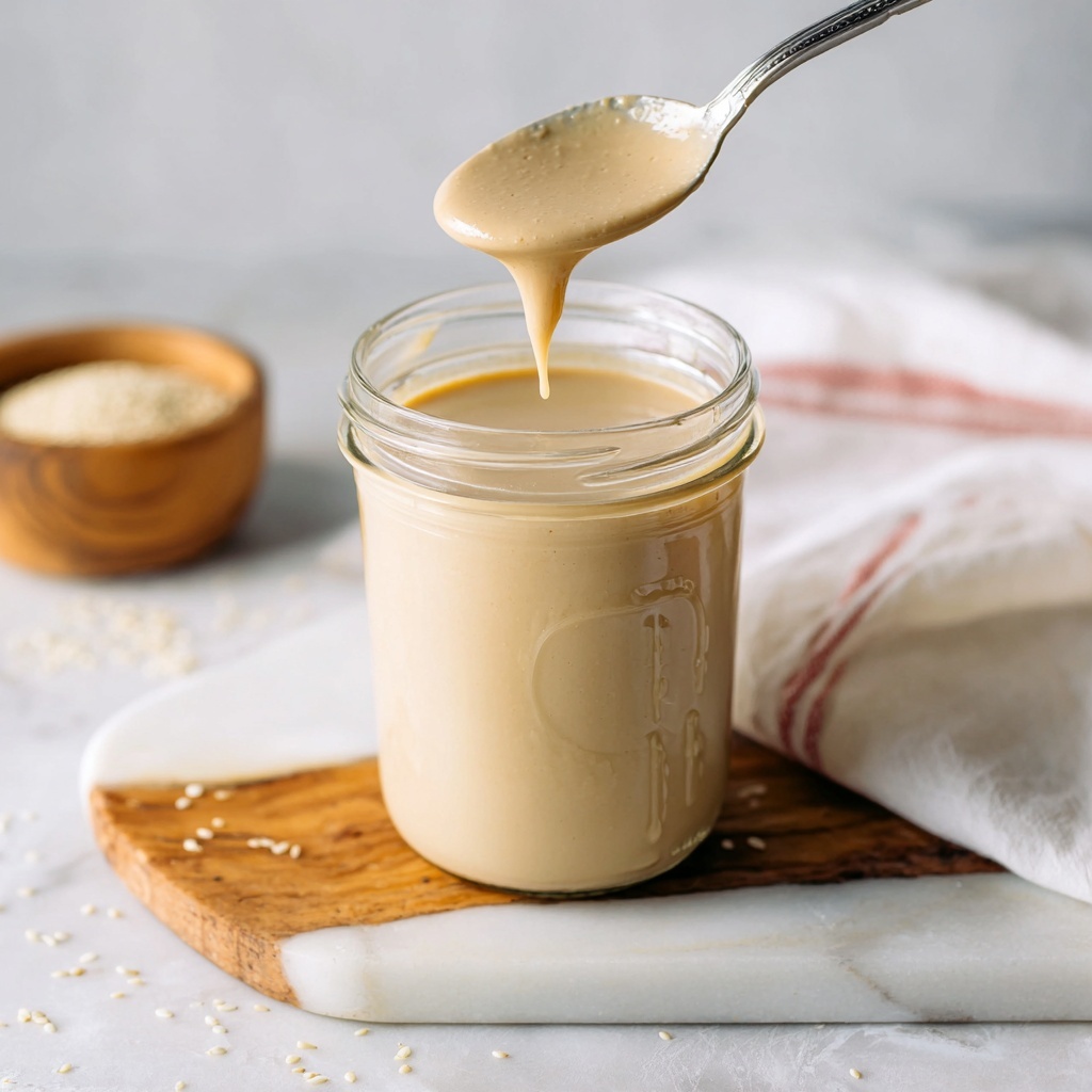 Homemade Tahini Recipe - Recipe Image