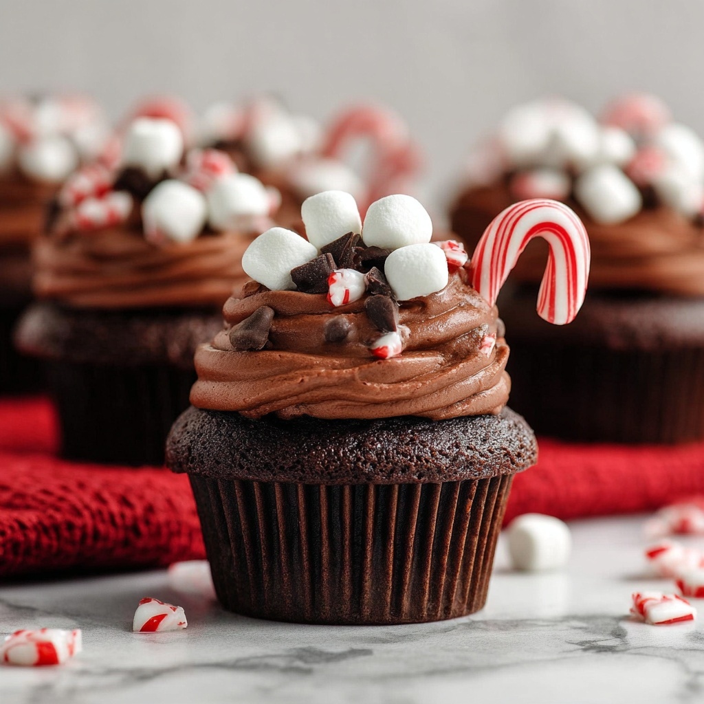 Hot Cocoa Cupcake Mugs Recipe - Recipe Image