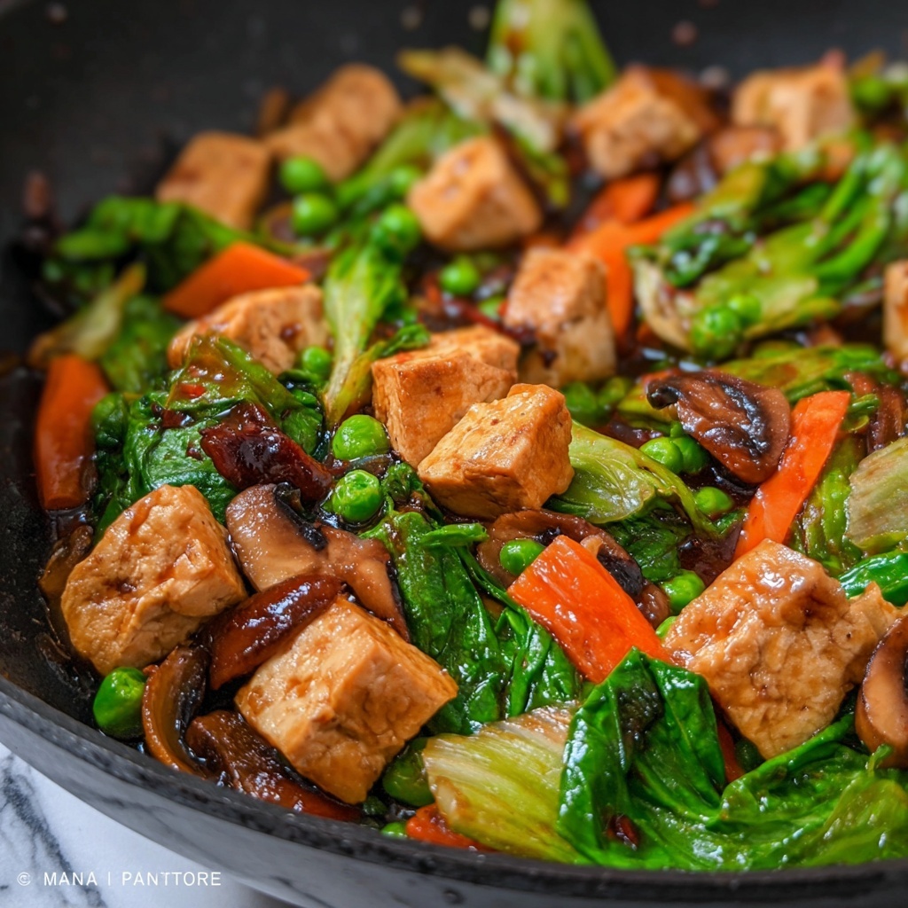Tofu with Vegetables Recipe - Recipe Image