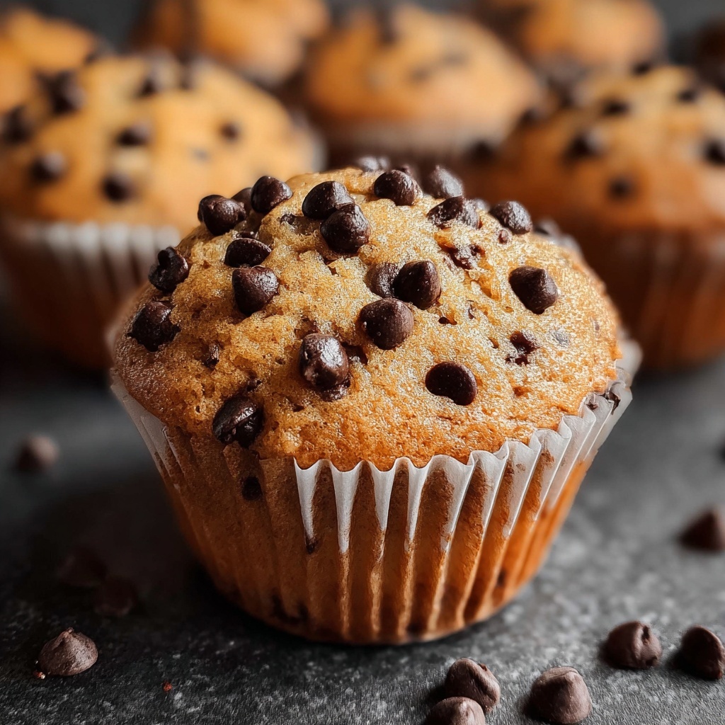 Chocolate Chip Peanut Butter Muffins That Wow Your Tastebuds! Recipe - Recipe Image