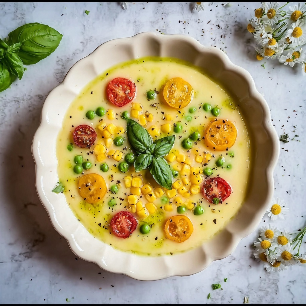 Summer Sweet Corn Gazpacho Recipe - Recipe Image