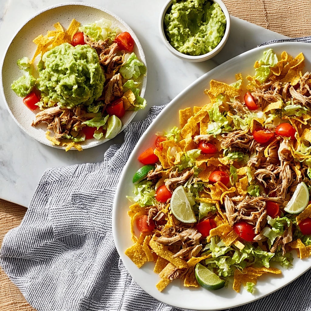 Shredded Chicken Taco Salad Recipe - Recipe Image