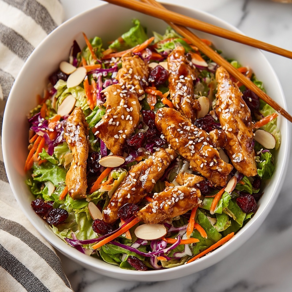 Asian Chicken Cranberry Salad Recipe - Recipe Image