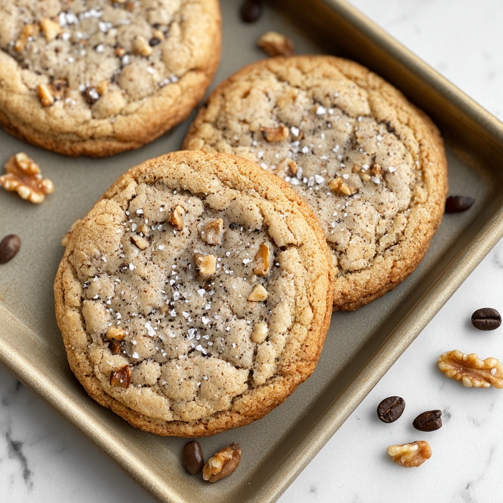 Brown Butter Coffee Toffee Cookies Recipe - Recipe Image