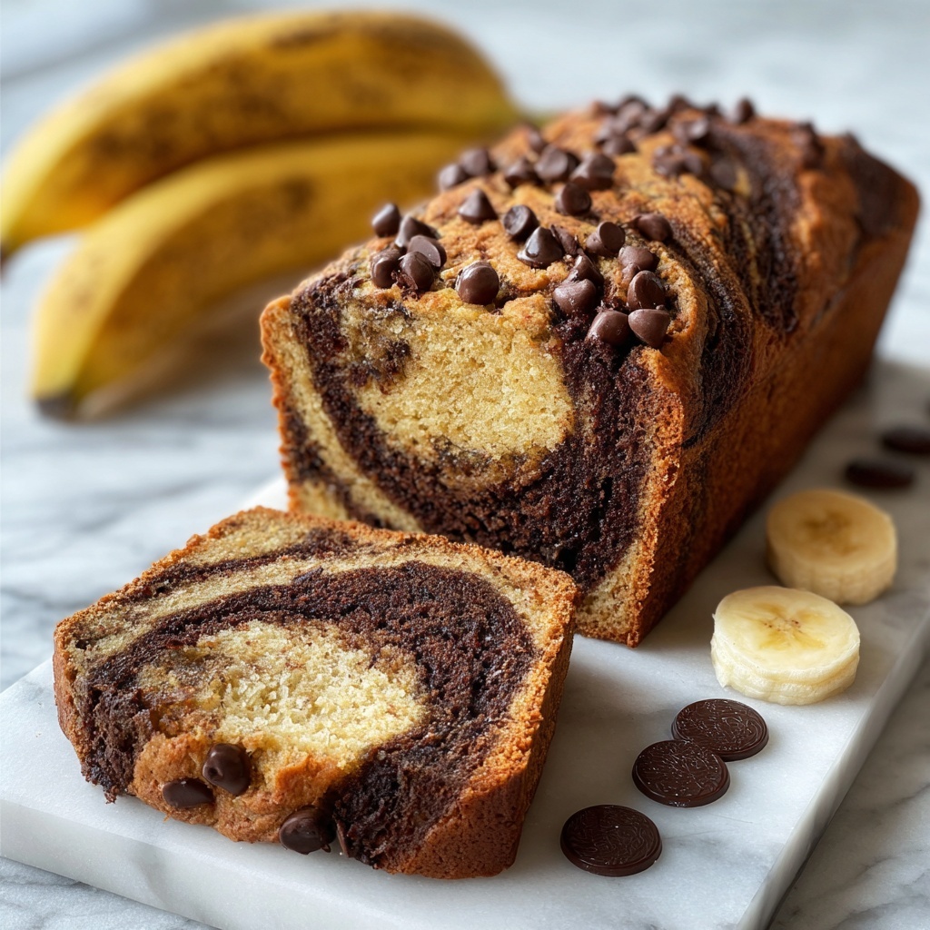 High Protein Chocolate Banana Bread Recipe - Recipe Image