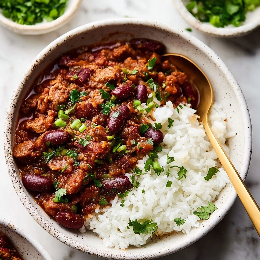 Louisiana Red Beans and Rice Recipe - Recipe Image