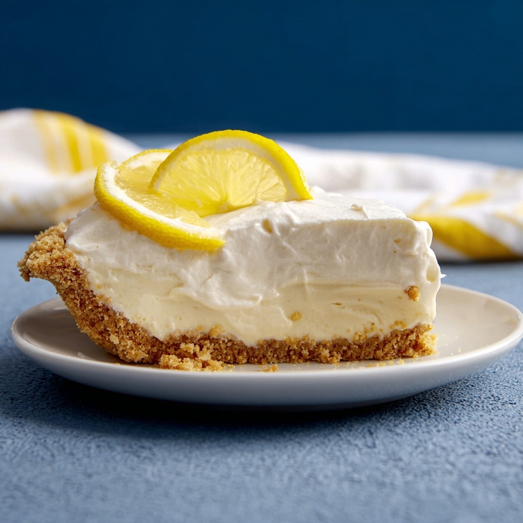 Refreshing Lemonade Pie Recipe - Recipe Image