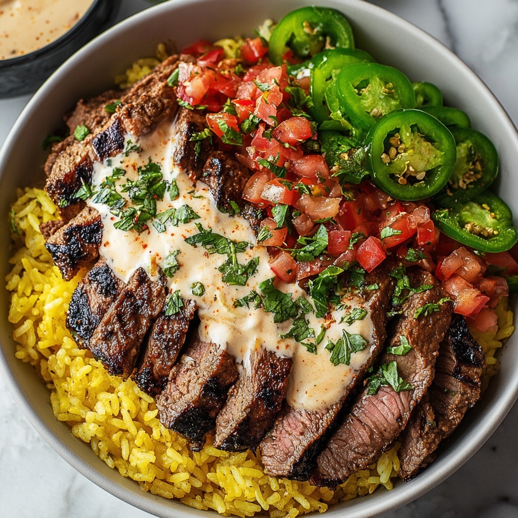 Steak and Queso Rice Recipe - Recipe Image