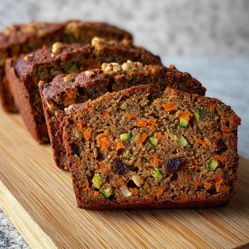 Spiced Zucchini Carrot Bread Recipe - Recipe Image
