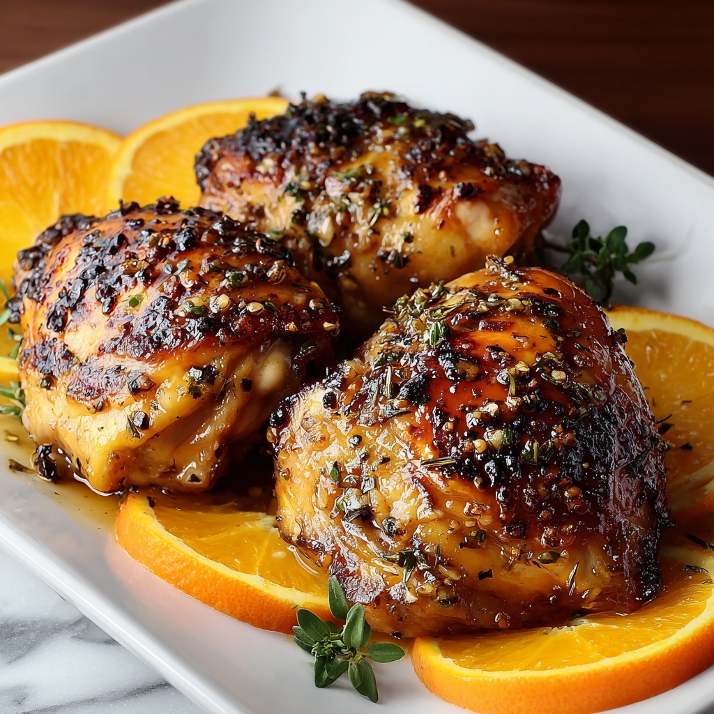 Roasted Orange Chicken Recipe - Recipe Image