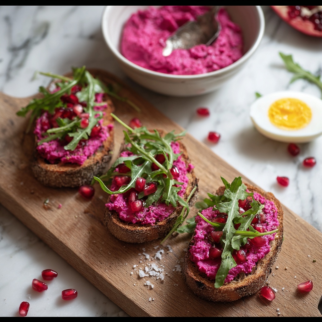 Beetroot and Ricotta Cheese Spread Recipe - Recipe Image