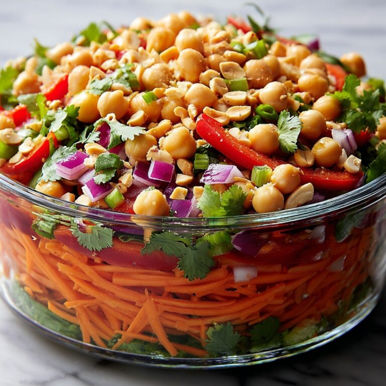 Crunchy Thai Chickpea Salad Recipe