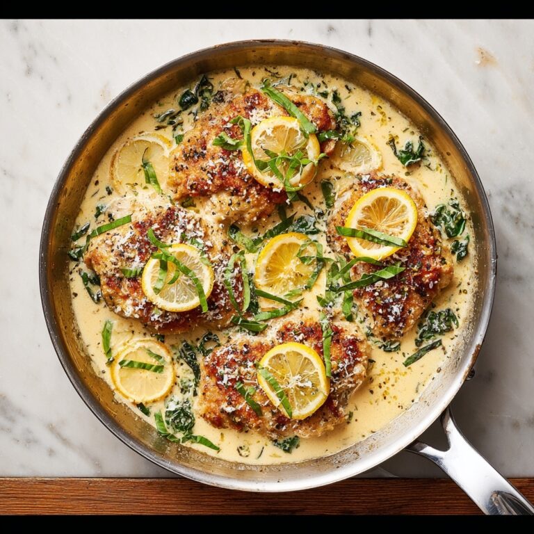 Creamy Lemon Chicken Recipe