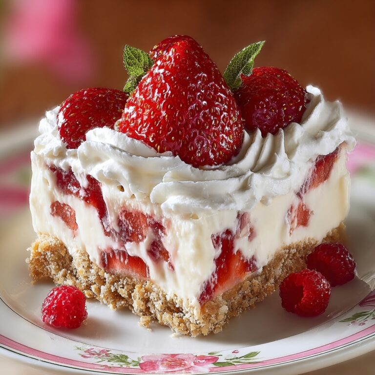 Strawberry Cheesecake Lush Recipe