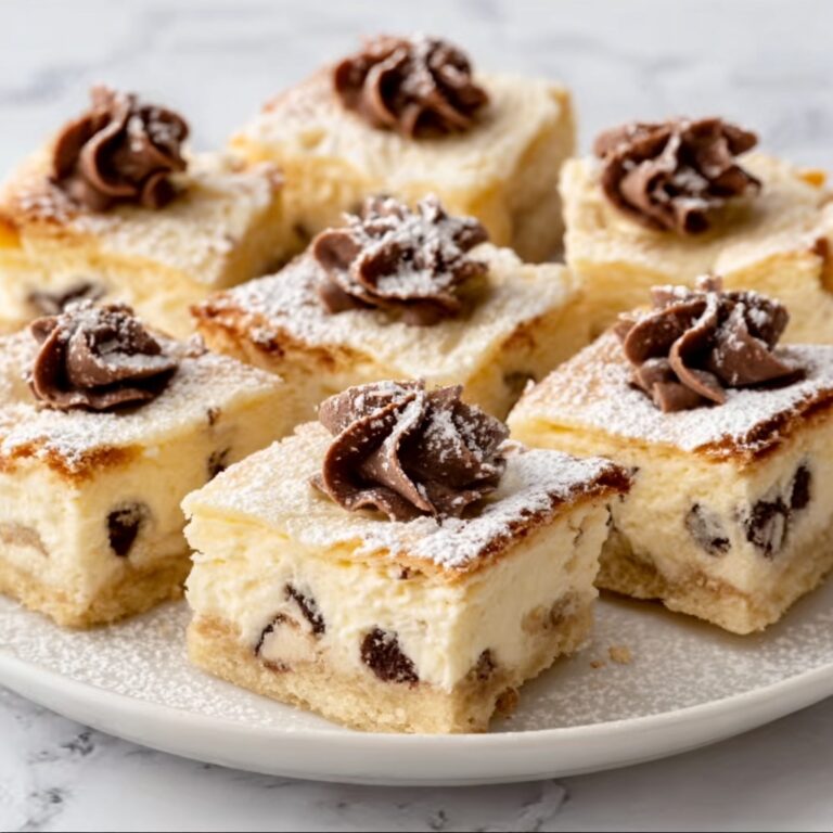Ricotta Cannoli Squares Recipe