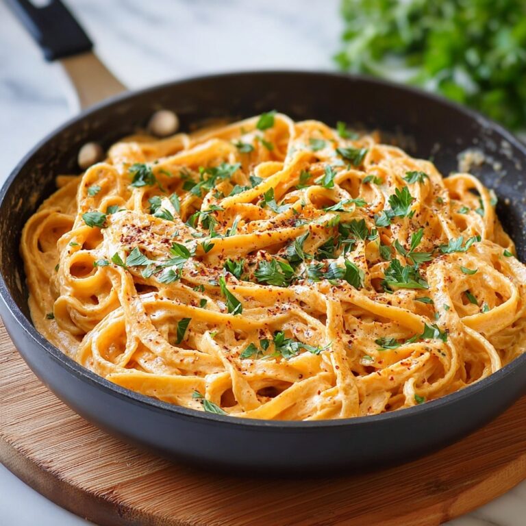 Creamy Red Pepper Alfredo Sauce Recipe
