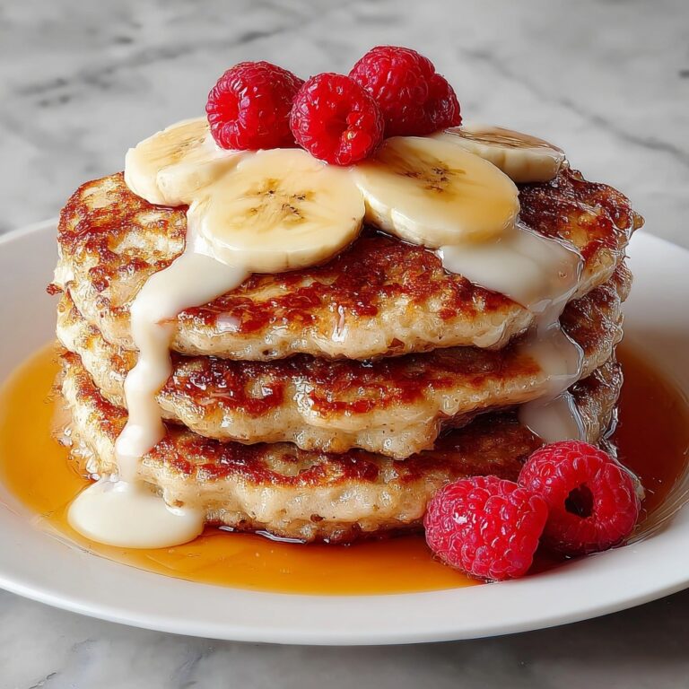 Banana Oat Pancakes Recipe