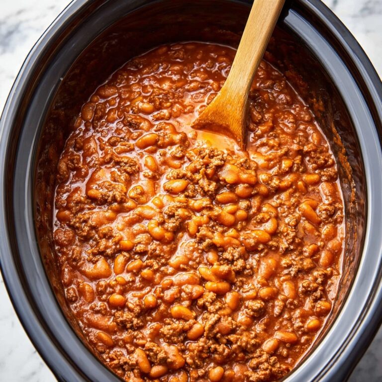 Slow Cooker Cowboy Beans Recipe