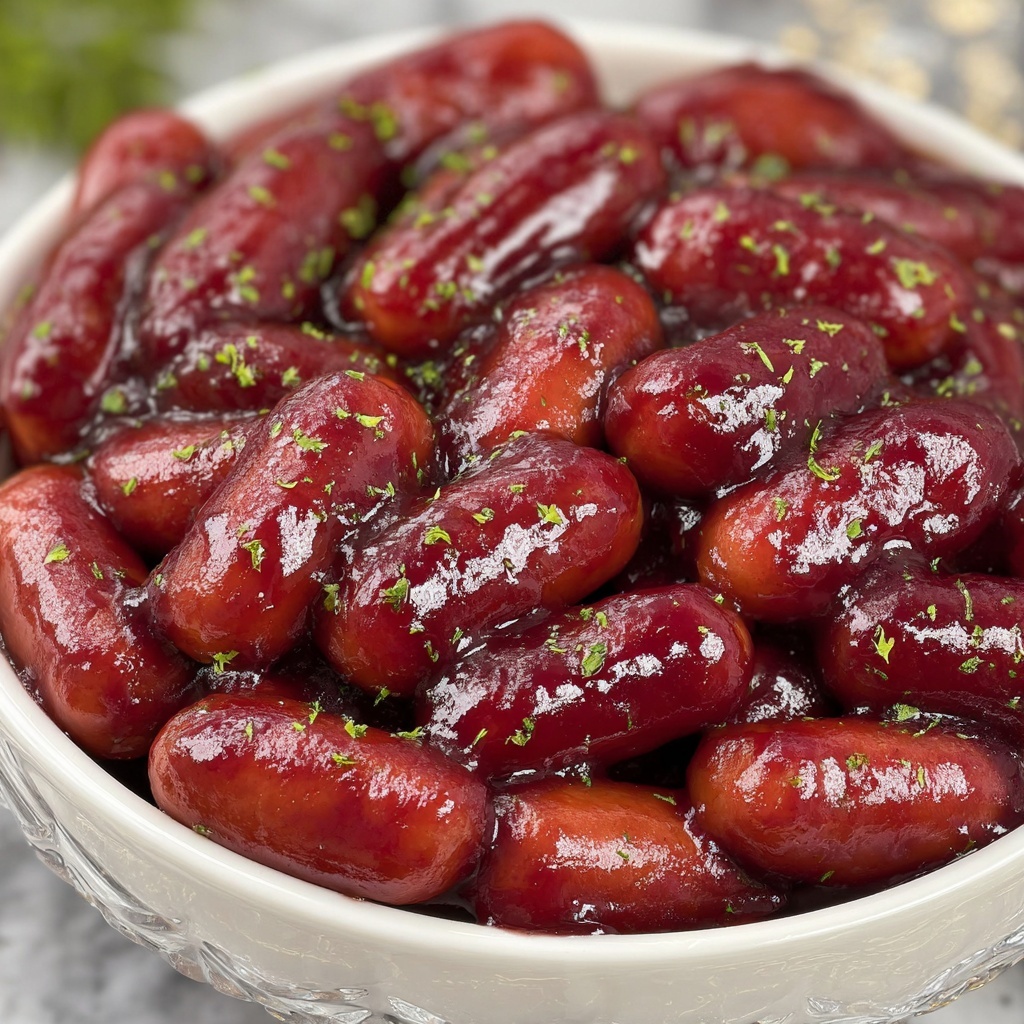 Cranberry Little Smokies Recipe - Recipe Image