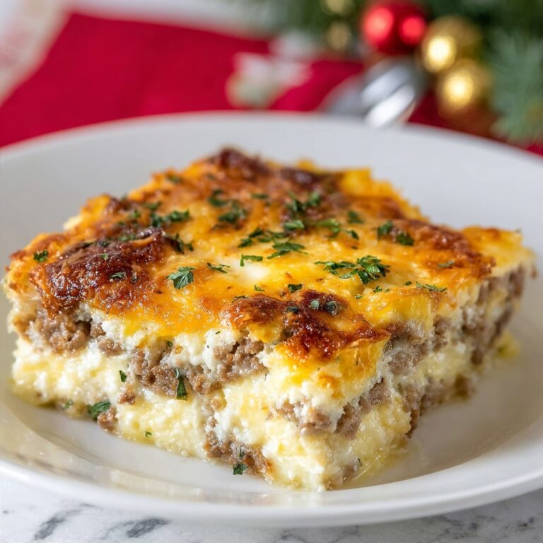 Sausage & Brie Breakfast Casserole Recipe