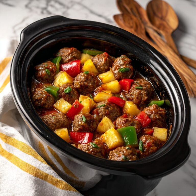 Crockpot Hawaiian Meatballs Recipe