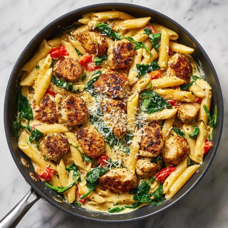 Marry Me Chicken Pasta with Spinach Recipe