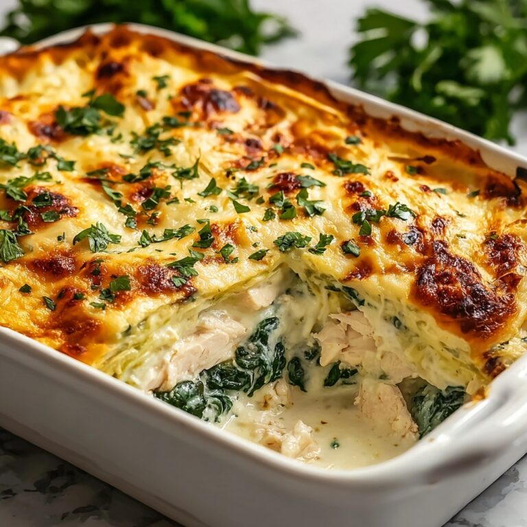 Creamy Chicken and Spinach Casserole Recipe
