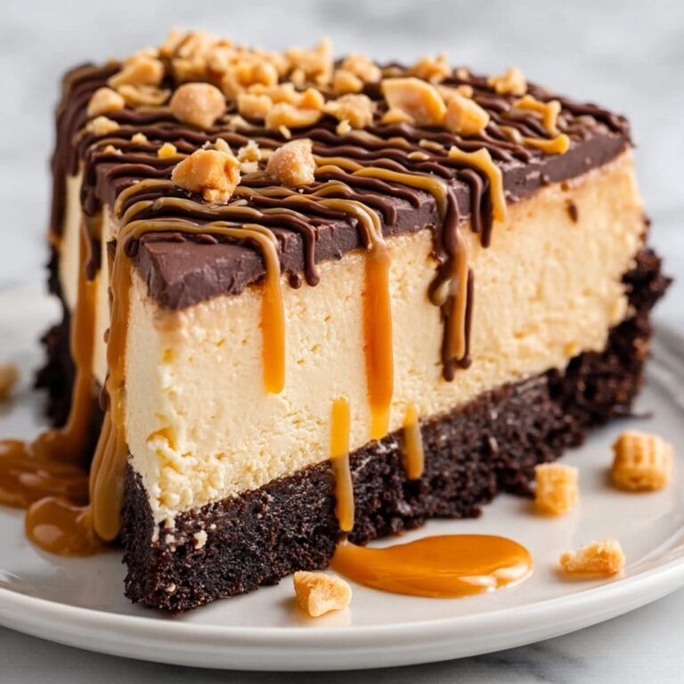 Chocolate Peanut Butter Candy Cheesecake Recipe