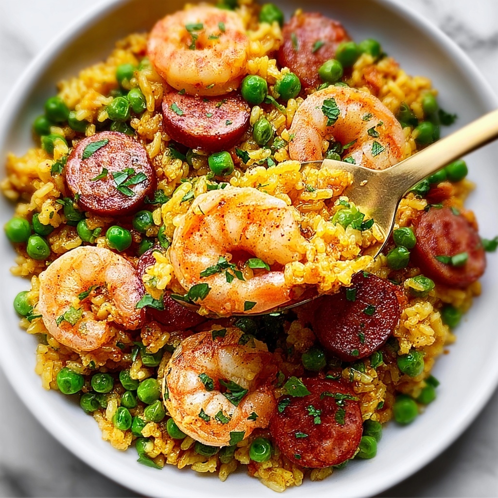 Weeknight Shrimp and Chorizo Paella Recipe - Recipe Image