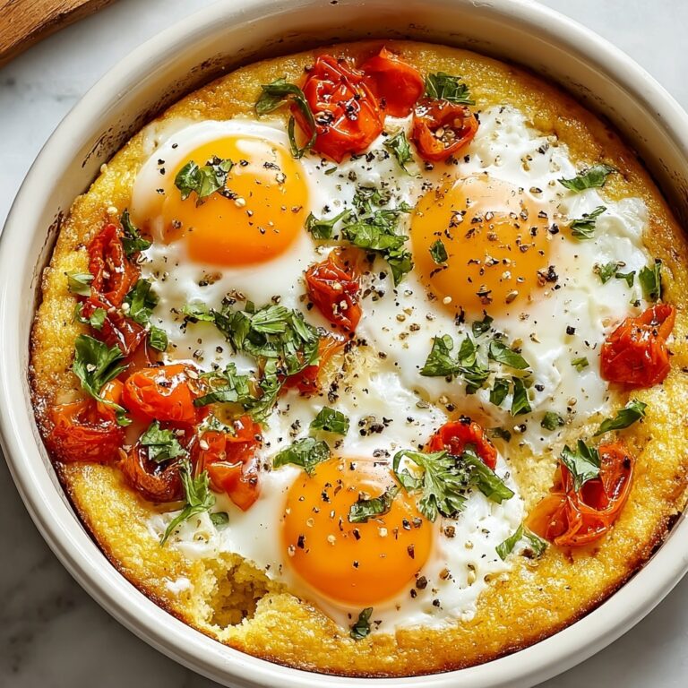 Baked Feta Eggs Recipe