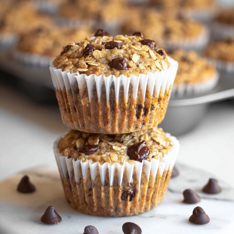 Oatmeal Chocolate Chip Muffins Recipe