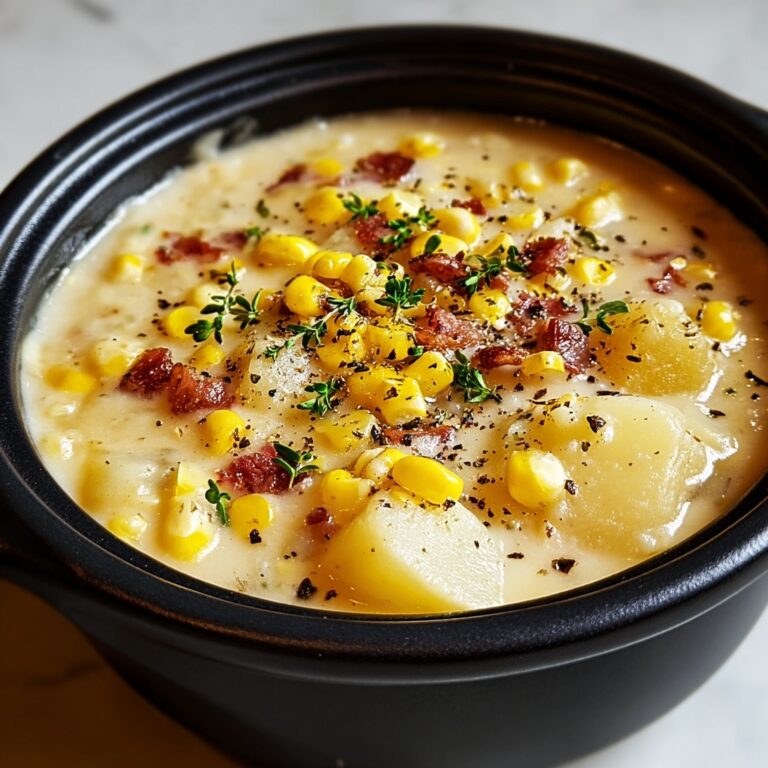 Slow Cooker Amish Corn Chowder Recipe