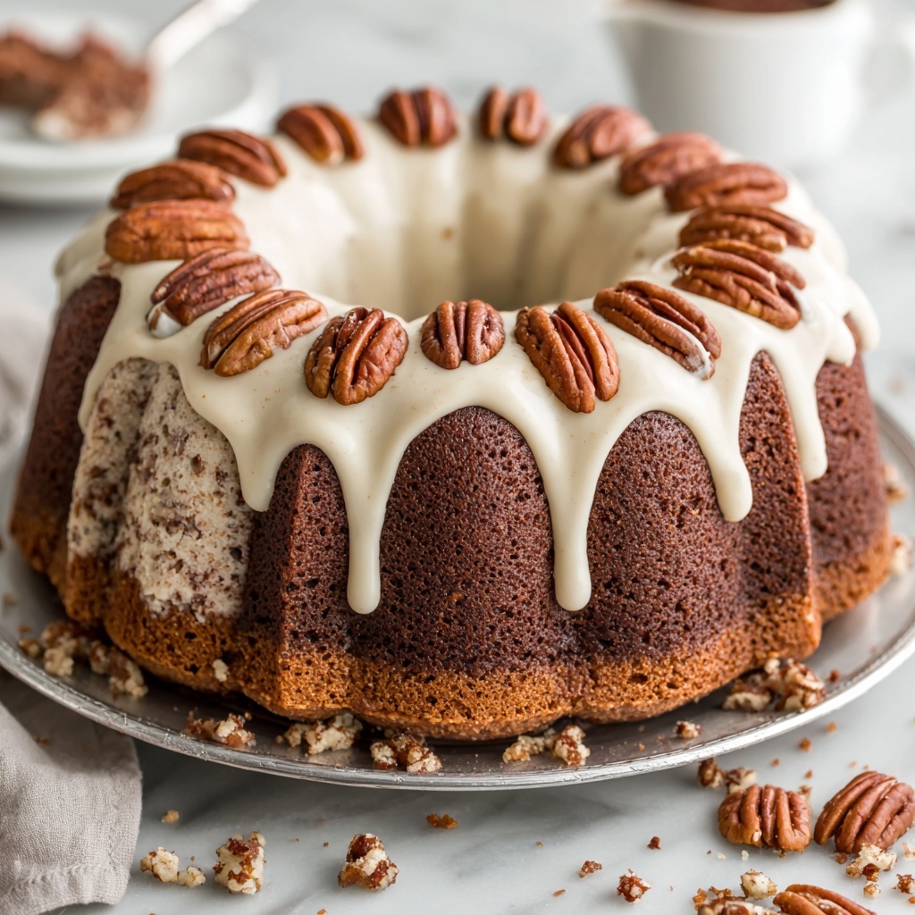 Caramel Pecan Bundt Cake Recipe - Recipe Image