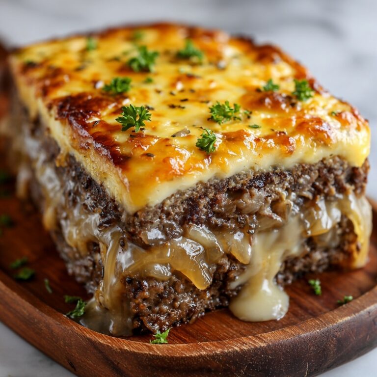 French Onion Meatloaf Recipe