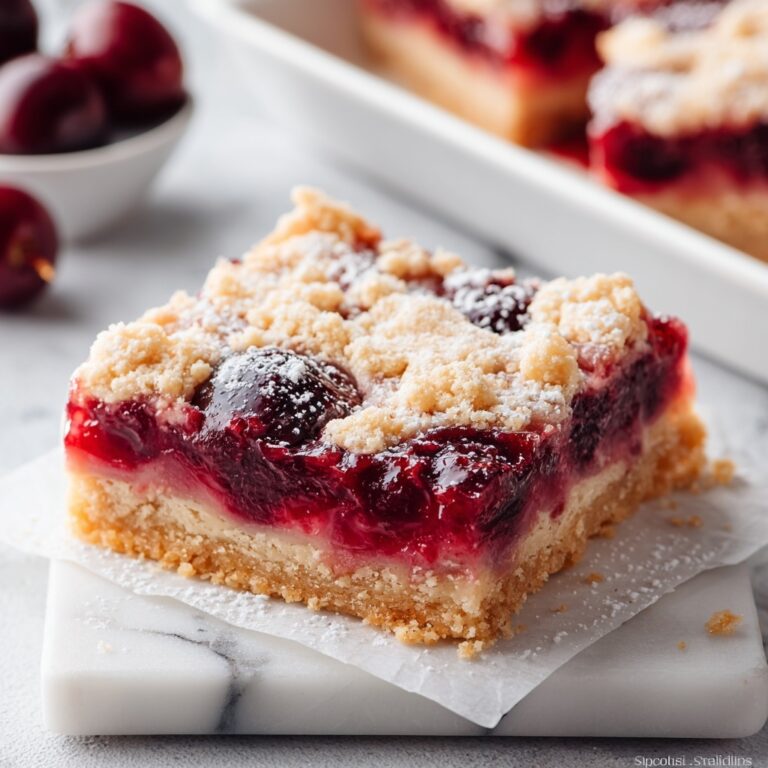 Cherry Pie Bars Recipe