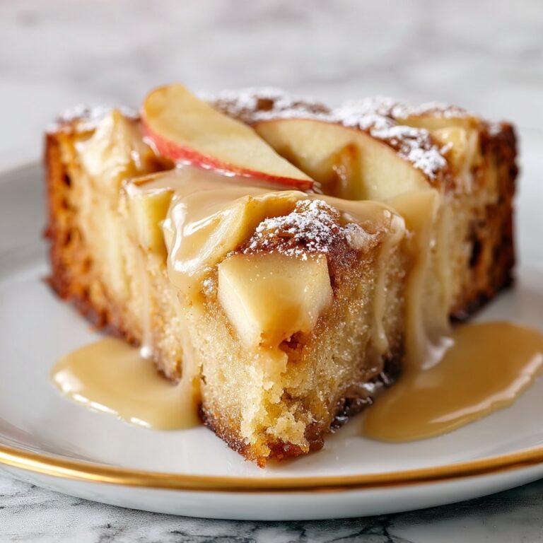 Apple Dapple Cake with Walnut Glaze Recipe