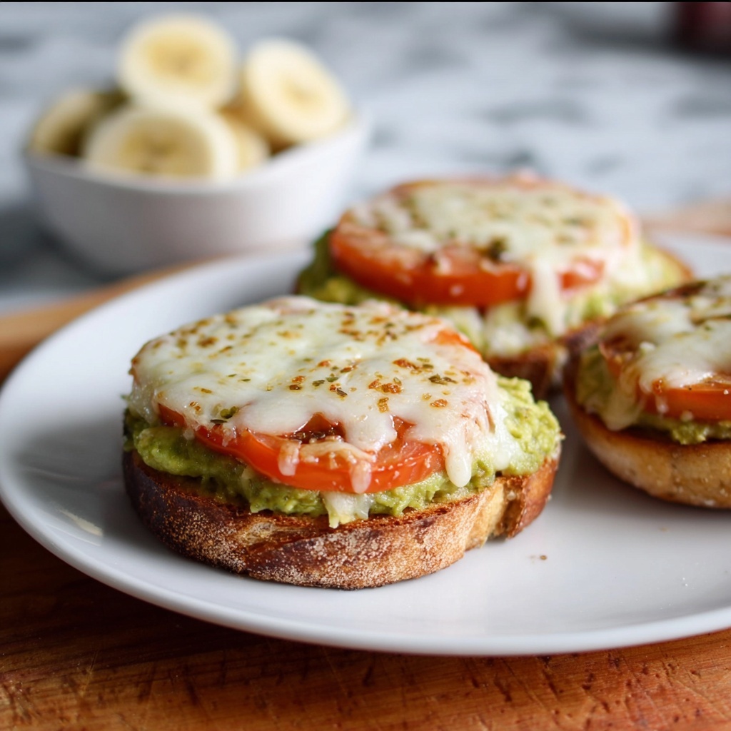 Tomato Avocado Melt Recipe - Recipe Image