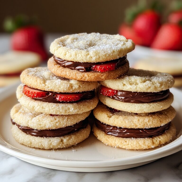 Chocolate-Stuffed Strawberry Sugar Cookies Recipe