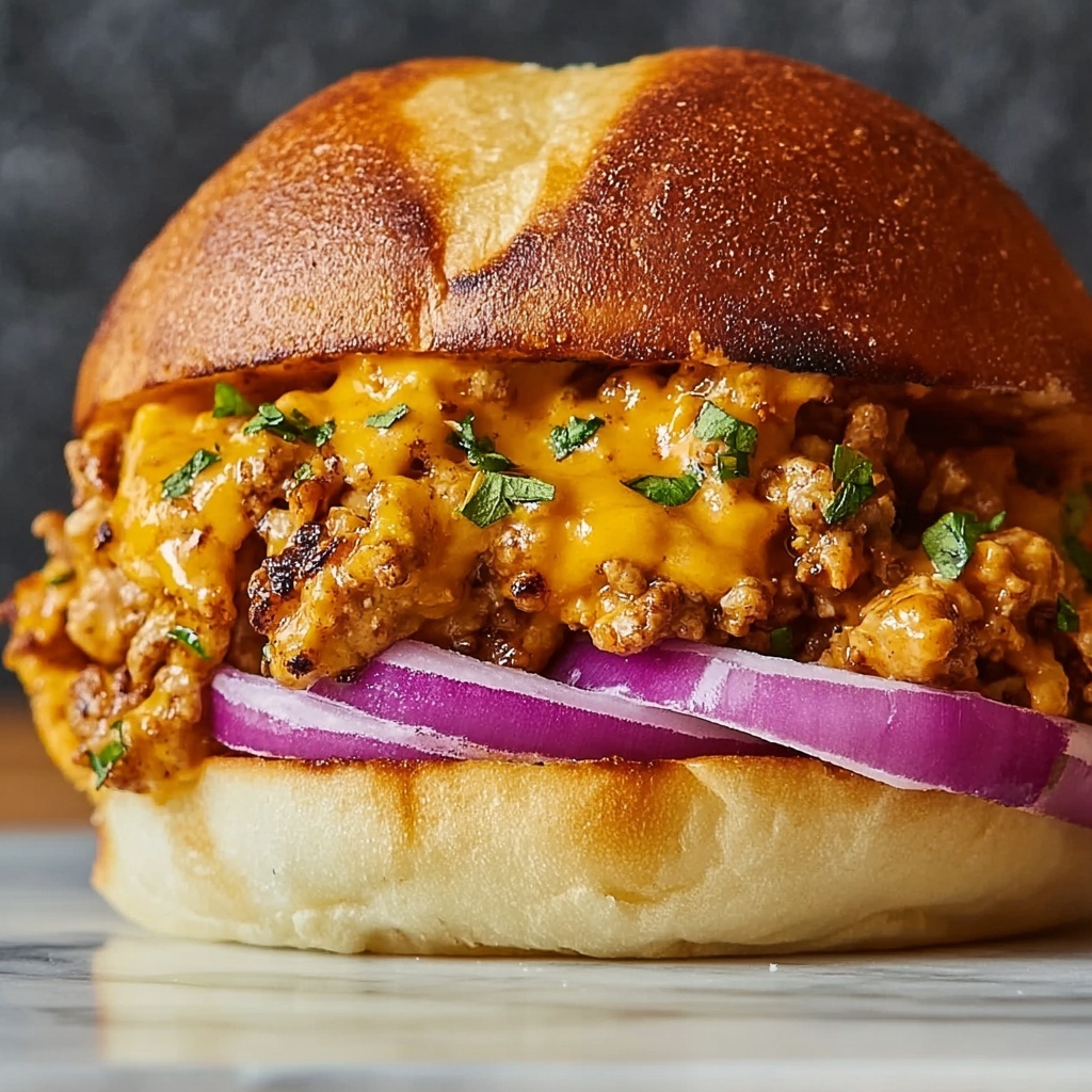 Delicious Cajun Chicken Sloppy Joes Recipe - Recipe Image