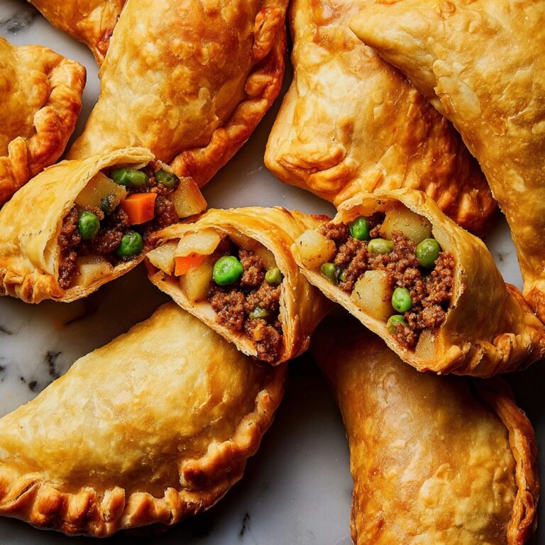 Baked Beef Empanadas with Homemade Dough Recipe