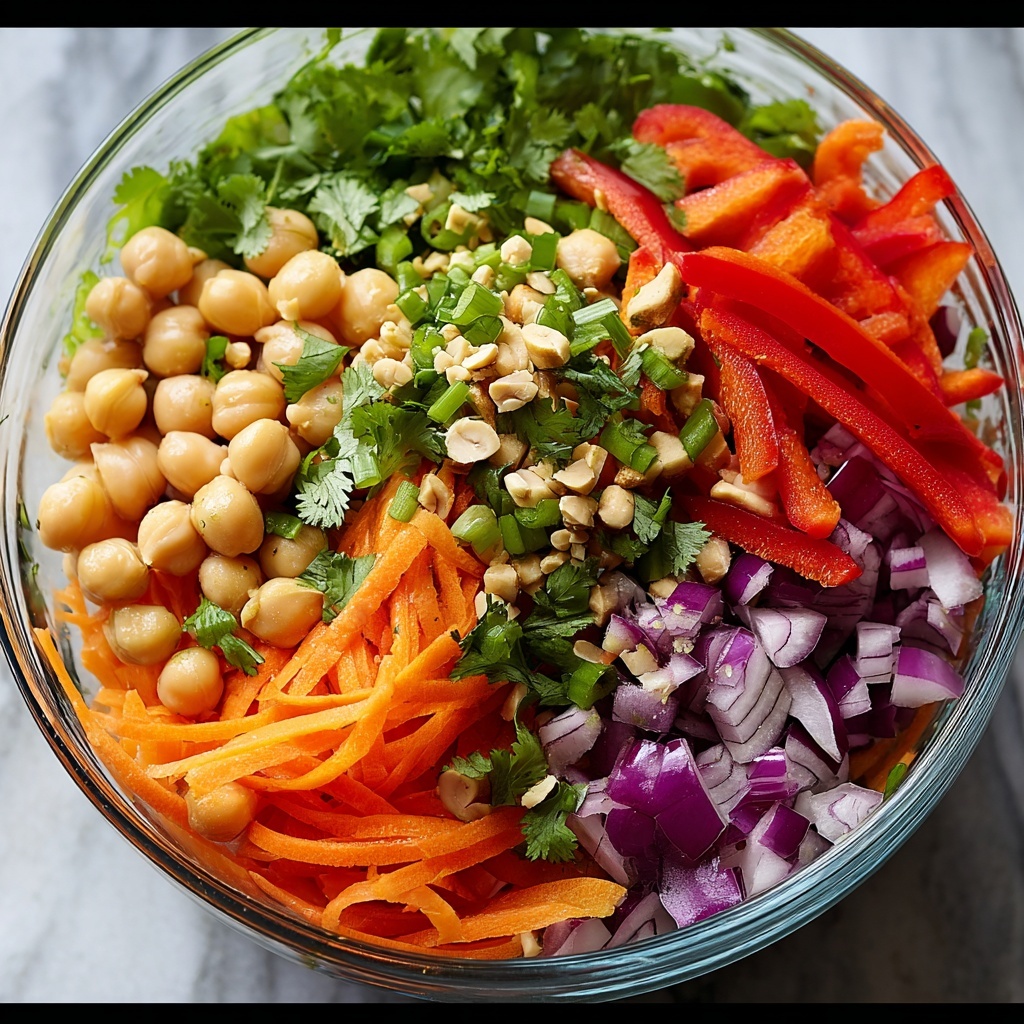 Crunchy Thai Chickpea Salad Recipe - Recipe Image