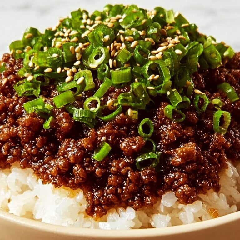 Korean Ground Beef Bowl Recipe